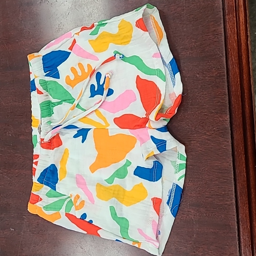 Show Me Your Mumu 100% Cotton Slip On Lil Easy Shorts 5T